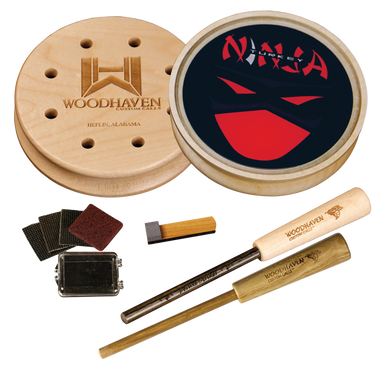Woodhaven Custom Calls Red Ninja Power V, Woodhaven Wh310 Red Ninja Glass