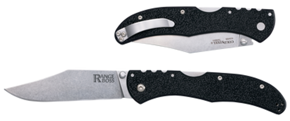 Cold Steel Range Boss, Cold Cs-20kr5    Range Boss Black 4" Folding Cold Steel Range Boss, Cold Cs-20kr5    Range Boss Black 4" Folding