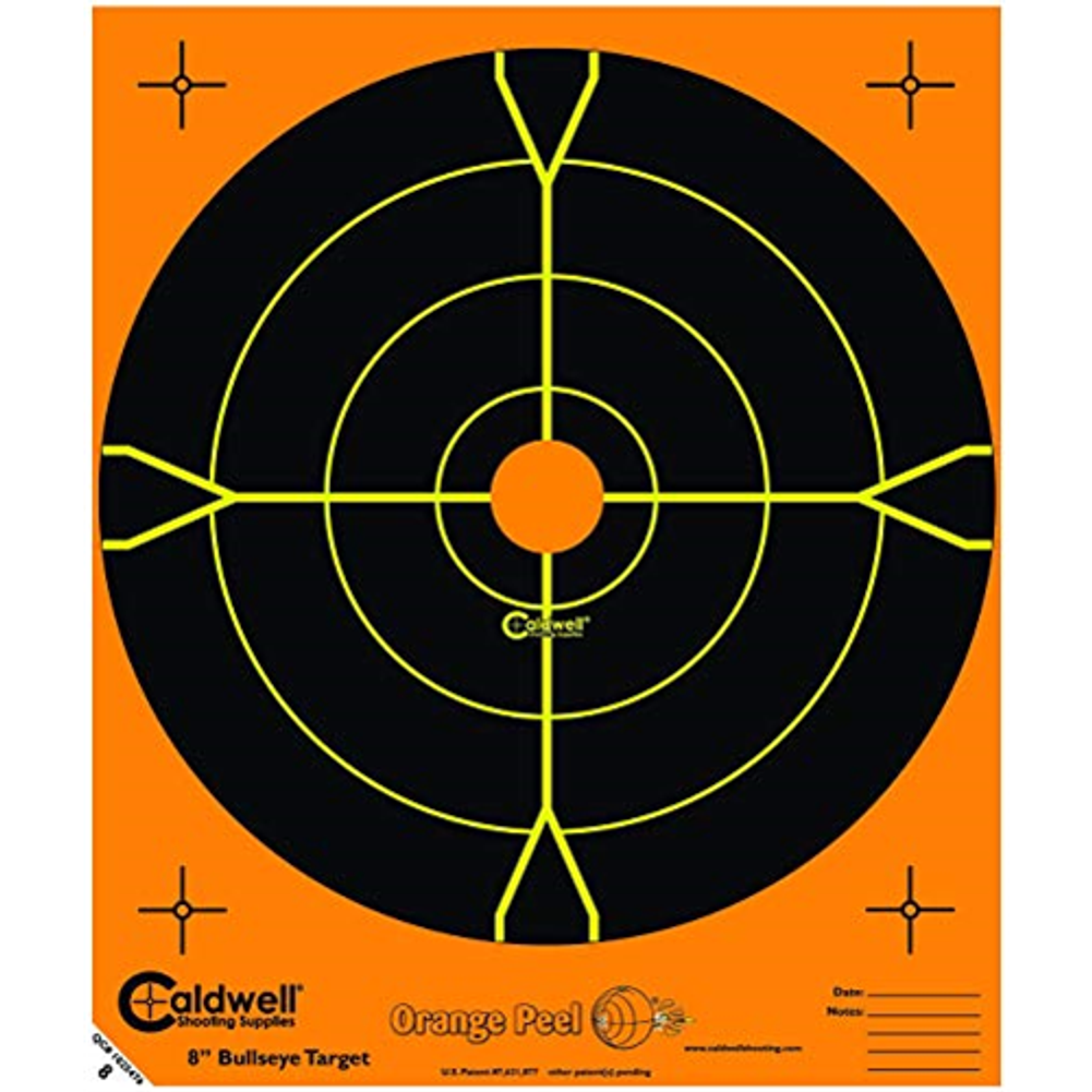 Orange Peel 4 in bulls-eye: 5 sheets