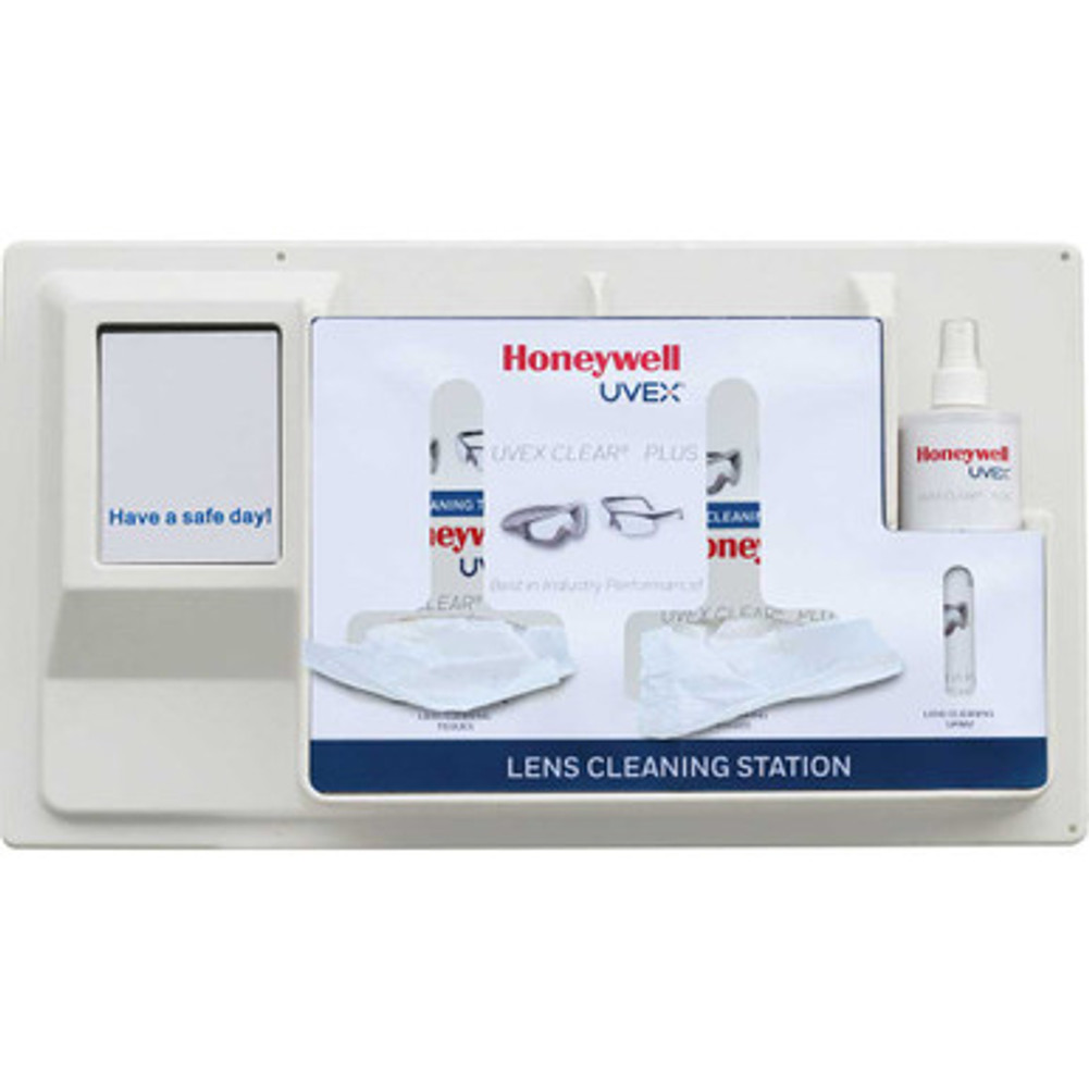 Uvex Clear Plus Permanent Lens Cleaning Station
