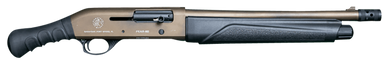 Hyperion Munitions FEAR118BB FEAR-118  12 Gauge Semi-Auto 4+1 14.50", Battel Bronze Barrel/Rec, Black Synthetic Furniture, Birdshead Grip