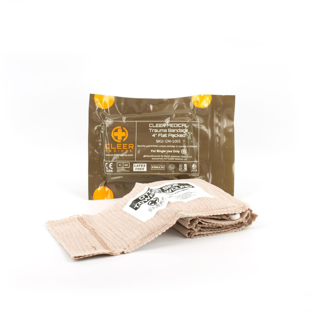 Compact Medical Trauma Bandage 4'' Compact Medical Trauma Bandage 4''