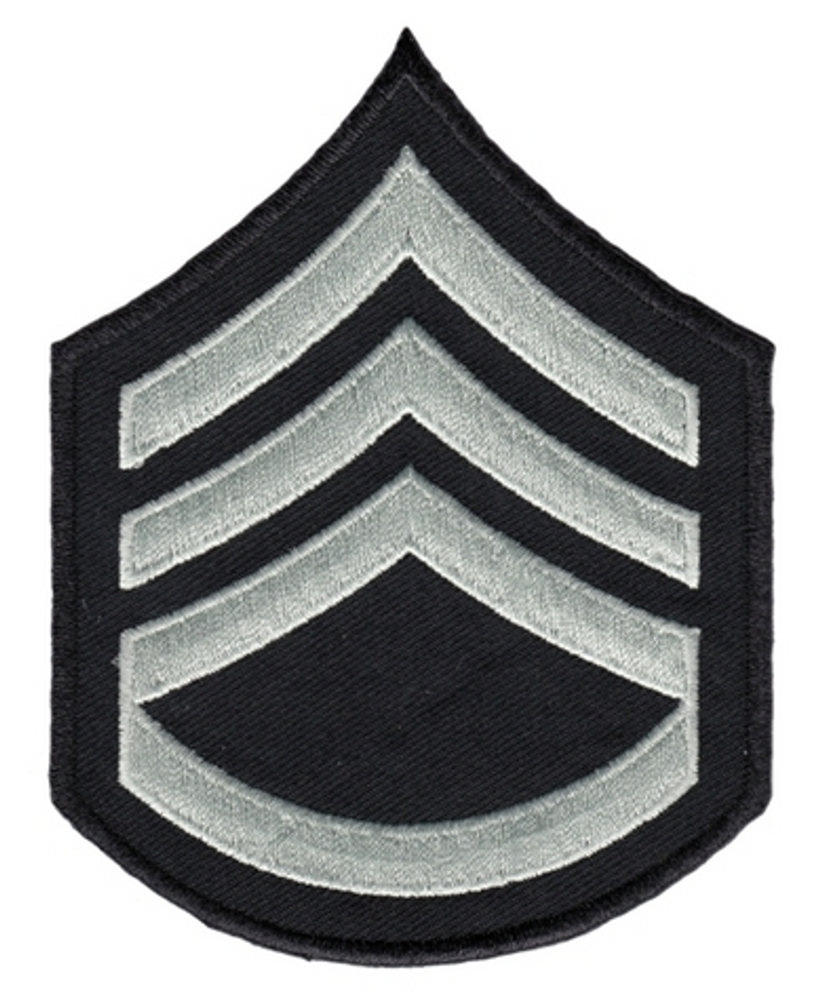Sergeant 2 LAPD Chevron (3+Rocker) 3 1/8'' Wide - Pair
