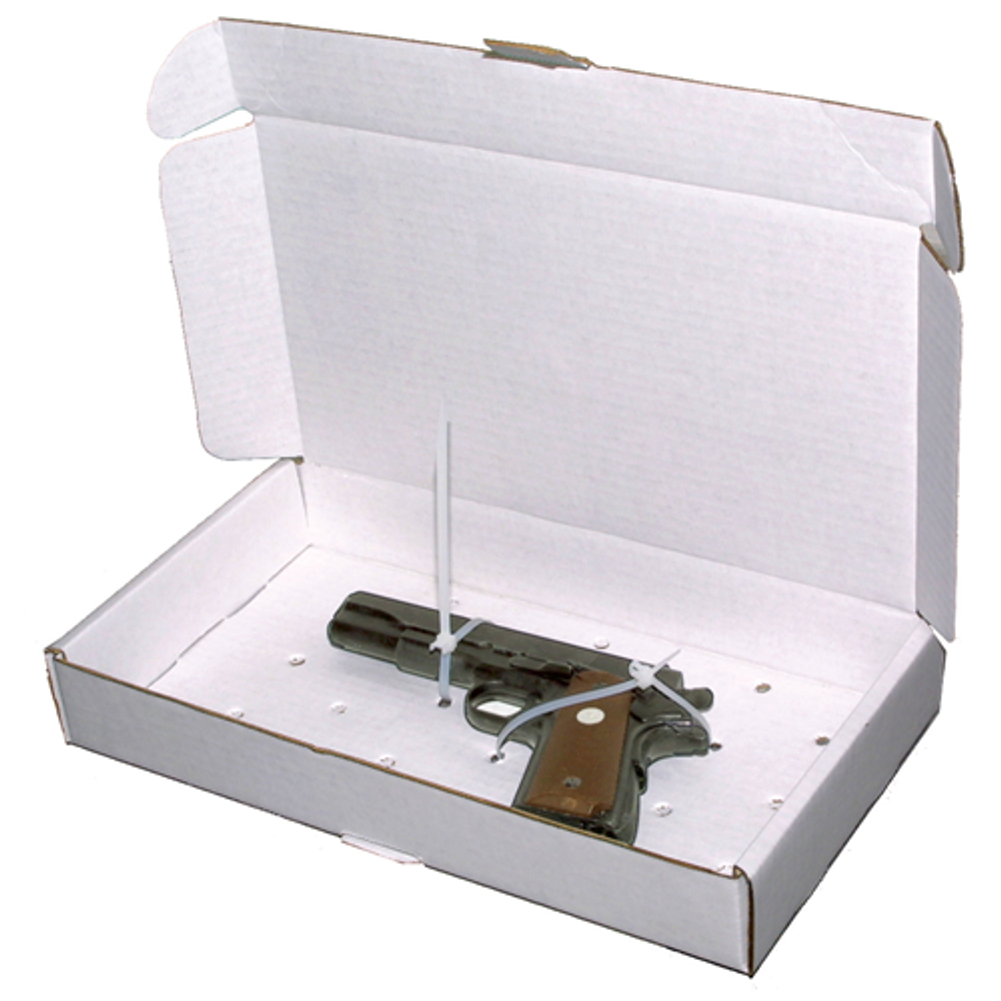Gun Evidence Boxes (14 3/4'' x 7 7/8'' x 2 1/4'') - Set of 25