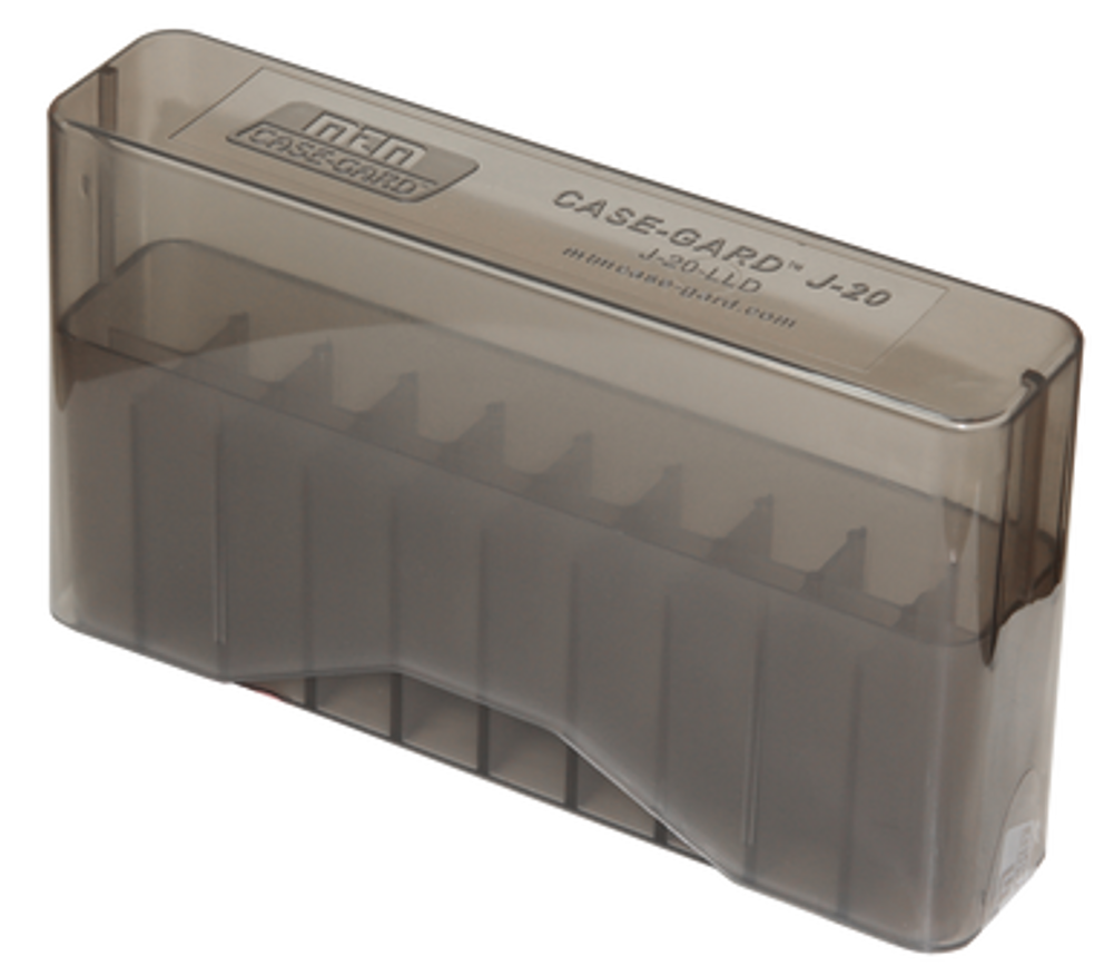 Mtm Slip-top Ammo Box, Mtm J20lld41    20rd Rifle 7mm-338             Smk Mtm Slip-top Ammo Box, Mtm J20lld41    20rd Rifle 7mm-338             Smk