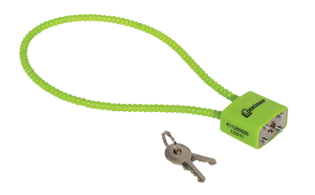 Lockdown Trigger Lock, Lockdown 110149    15in Cable Trigger Lock