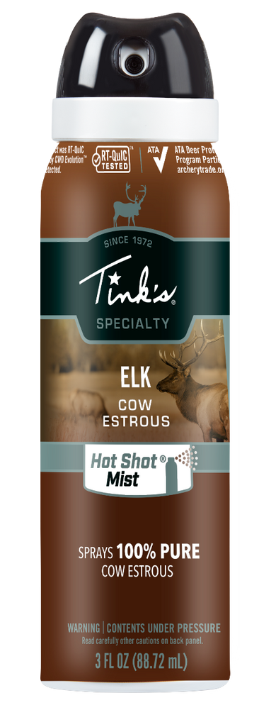 Tinks Hot Shot, Tinks W5330    Elk Cow Estrous Hot Shot Spray Mist