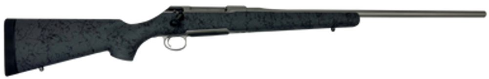 Sauer S1HSGP65P 100  6.5 PRC Caliber with 4+1 Capacity, 24" Barrel, Gray Cerakote Metal Finish & Gray Black Webbed Fixed HS Precision Stock Right Hand (Full Size)