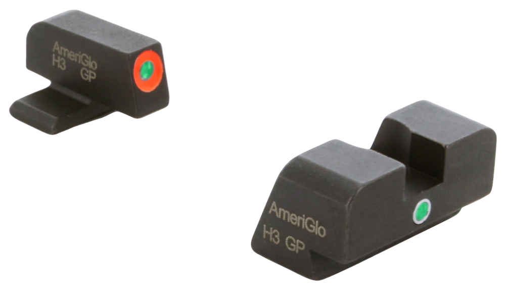 Ameriglo I-dot Sight Set For Springfield Armory Xd, Amer Xd201   I-dot Ns Spg Xd All        Grn/org/wt
