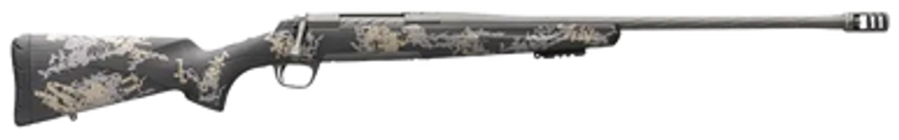 Browning 035583288 X-Bolt Mountain Pro Tungsten SPR 28 Nosler 3+1 22" Steel Fluted Sporter Barrel, Tungsten Gray Cerakote Steel Receiver, Accent Graphic Black/ Carbon Fiber Stock, Right Hand