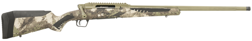 Savage Arms 58025 Impulse Big Game 30-06 Springfield 4+1 22" Threaded, Hazel Green Barrel/Rec, Woodland Camo AccuStock with AccuFit, Includes Detachable Box Mag