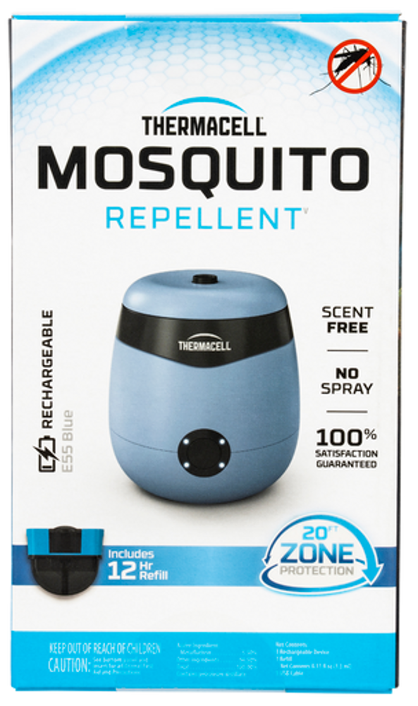 Thermacell E-series, Ther E55b   Rechargeable Mosquito Repeller Blue