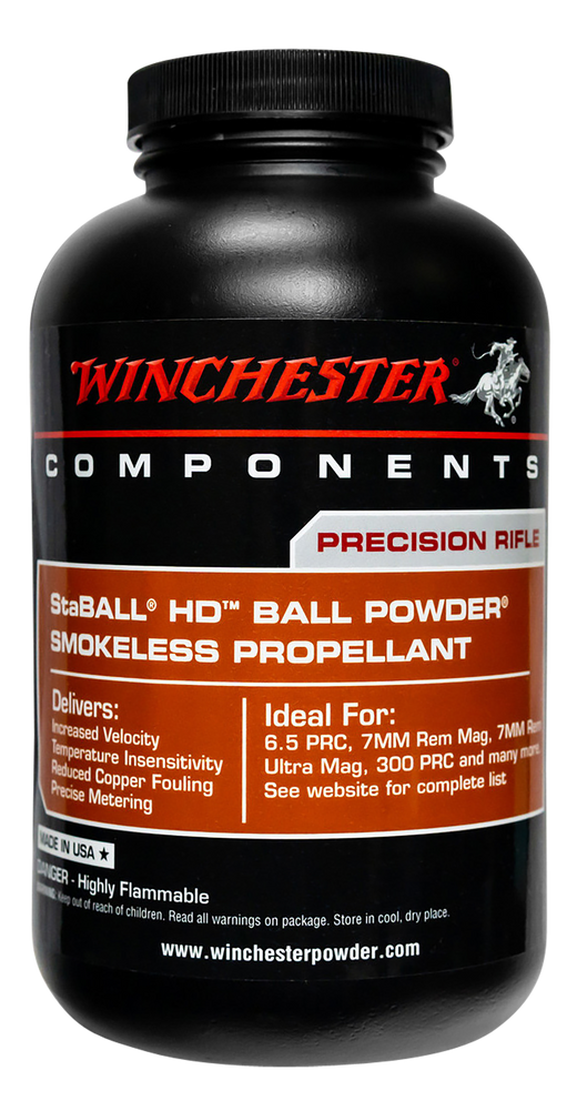 Winchester Powder STABALLHD8 Staball HD Rifle Powder 8LB