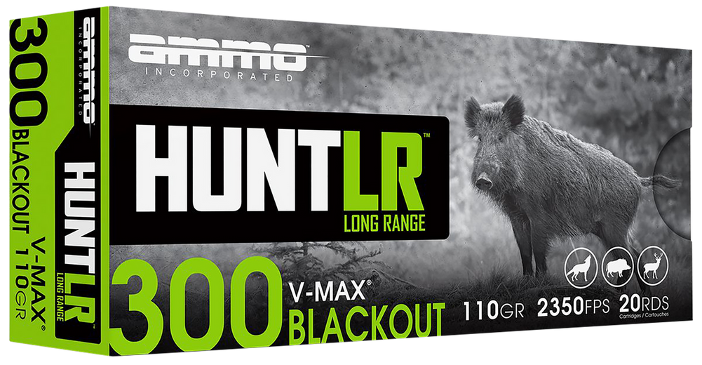 Ammo Incorporated Signature, Ammoinc 300b110vmxa20   Hunt Lr 300b 110vmax 20/10