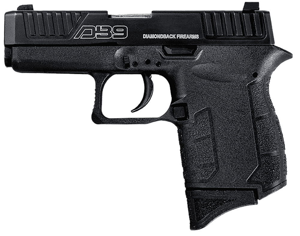 Diamondback Firearms Db9 Gen Iv 9mm Black 3" 6+1