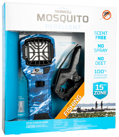 Thermacell Mr300, Ther Mr300mo Portable Mosquito Rpllr Moss Oak Fish