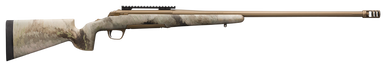 Browning 035565294 X-Bolt Hells Canyon Long Range McMillan SR 6.5 PRC 3+1 26" Burnt Bronze Cerakote 26" Fluted Barrel Ovix Camo Fixed McMillan Game Scout Stock Left Hand