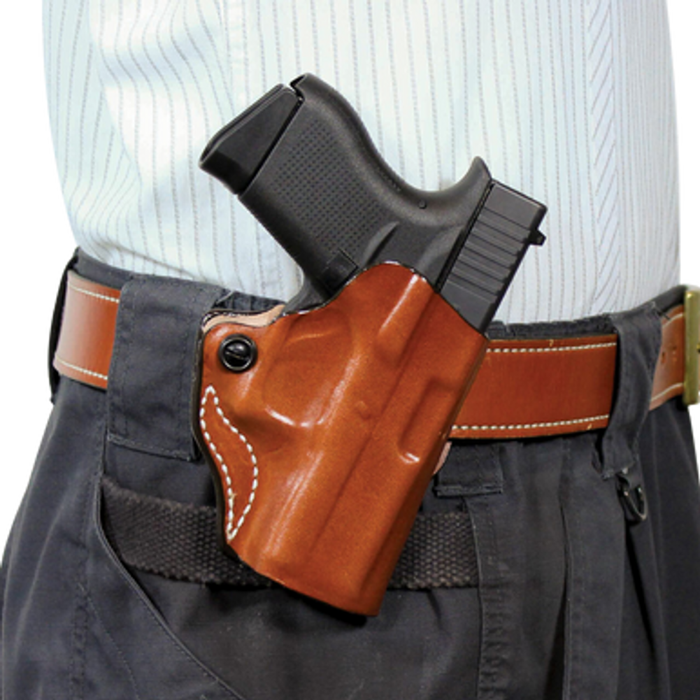 Desantis Gunhide Mini Scabbard, Des 019ta7wz0 Mini Scabbard Spg  4.25   Rght Tan