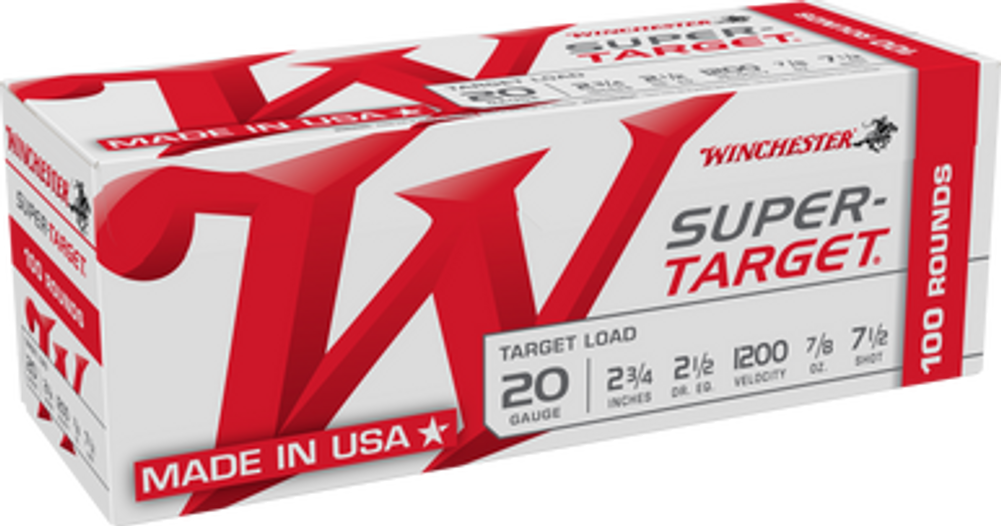 Winchester Ammo Super-target, Win Trgt207vp  Sup Tgt     12 2.75 7.5  11/8 25/10