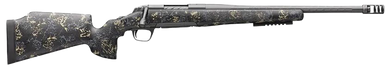 Browning 035584298 X-Bolt Pro McMillan LR SPR 7mm PRC 3+1 20" Fluted, Carbon Gray Barrel/Rec, Sonora Carbon Ambush Camo Fixed McMillan Game Warden 2.0 Stock, Recoil Hawg Muzzle Brake