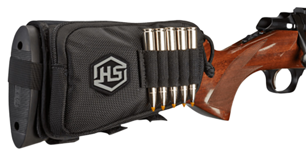 Hunters Specialties Buttstock Shell Holder, Hs 01620             Buttstck Shll Hld W/pouch Rfl