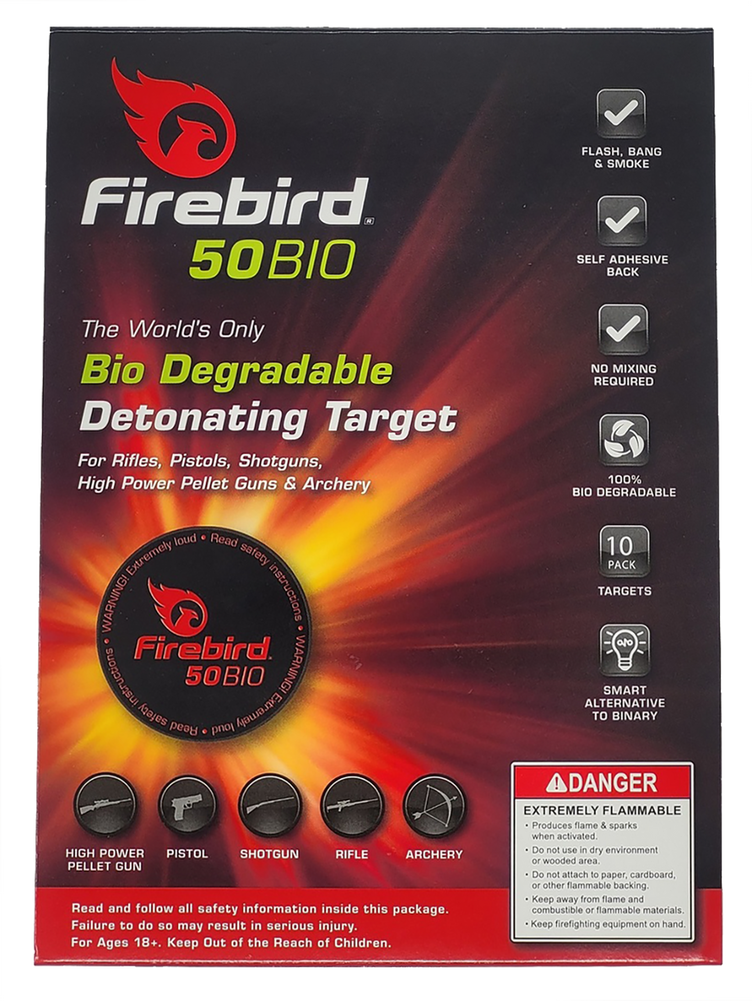 Firebird Usa 50bio, Firebird 50bio  Firebird 50 Detonating Target   10