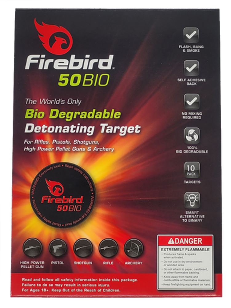 Firebird Usa 50bio, Firebird 50bio  Firebird 50 Detonating Target   10