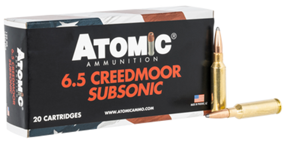 Atomic Rifle, Atomic 00482 6.5crd      129 Jhp  Subsonic   20/10