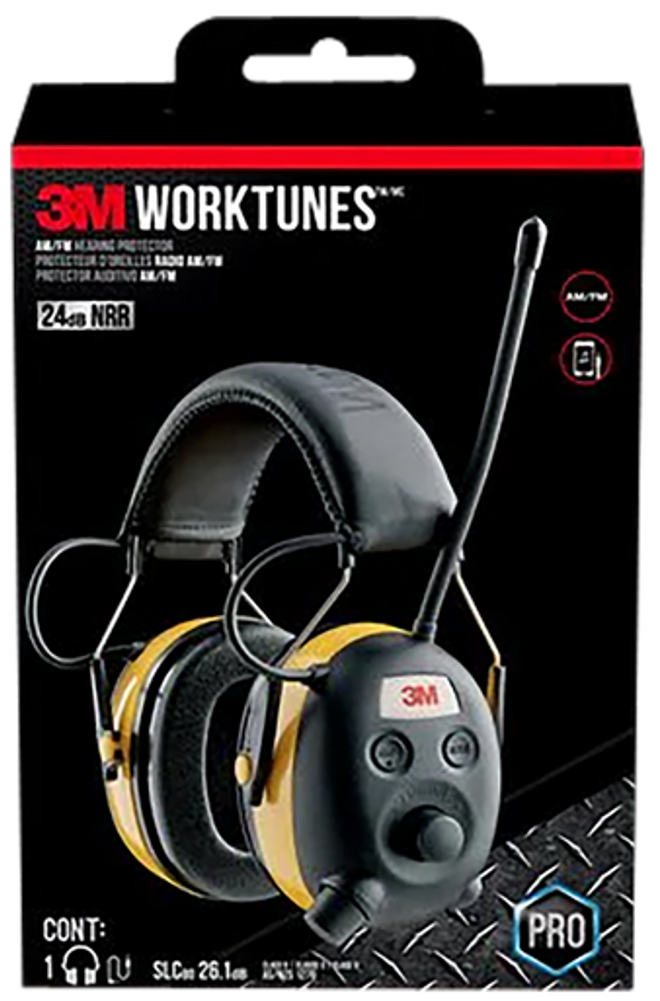 3m Peltor Worktunes, 3m  90541h1-dc-ps  Worktunes Hearing Protector