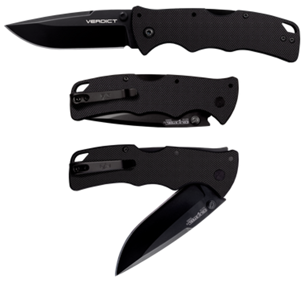 Cold Steel Verdict, Cold Cs-fl-c3sp10a    Verdict Spear 3" G10     Blk