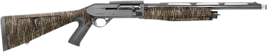 Sauer SASATNBL12V31 SL-5 Turkey 12 Gauge Semi-Auto 3" 3+1 18.50" Black Chrome Lined Vent Rib Barrel, Black Anodized Steel Receiver Fixed w/Pistol Grip Mossy Oak New Bottomland Synthetic Stock
