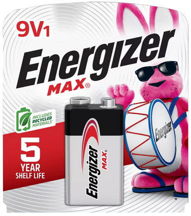 Max 9v Batteries