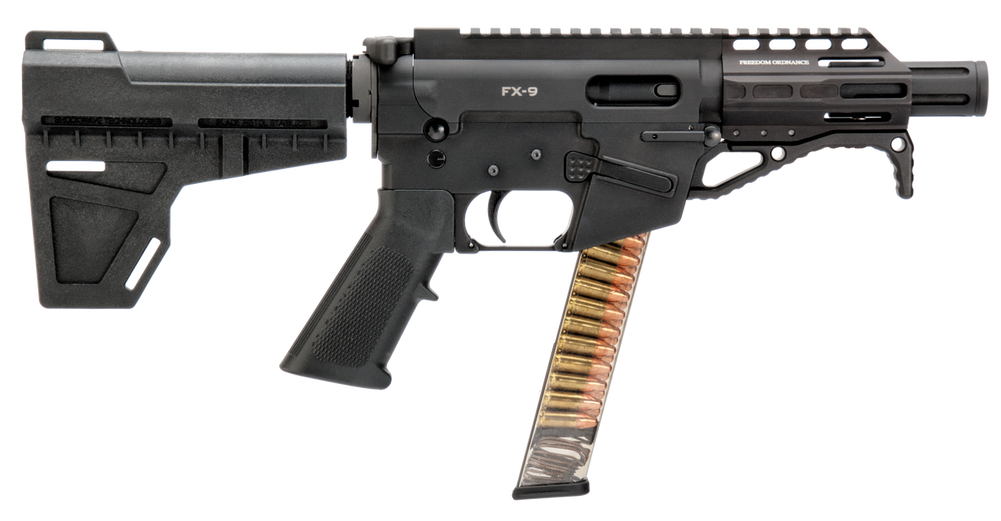 Freedom Ordnance Fx-9, Freedom Ordnance Fx-9p4  Ar Pistol 4.5in  9mm 31rd