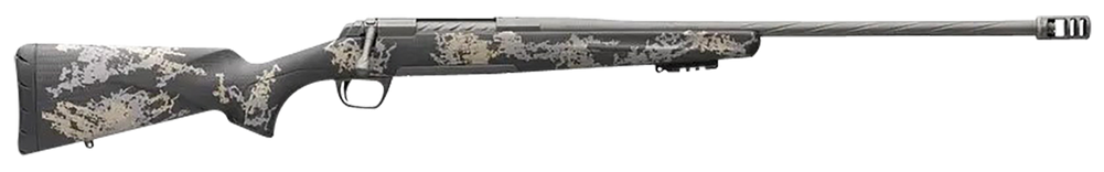Browning 035583282 X-Bolt Mountain Pro Tungsten SPR 6.5 Creedmoor 4+1 18" Steel Fluted Sporter Barrel, Tungsten Gray Cerakote Steel Receiver, Accent Graphic Black/ Carbon Fiber, Right Hand