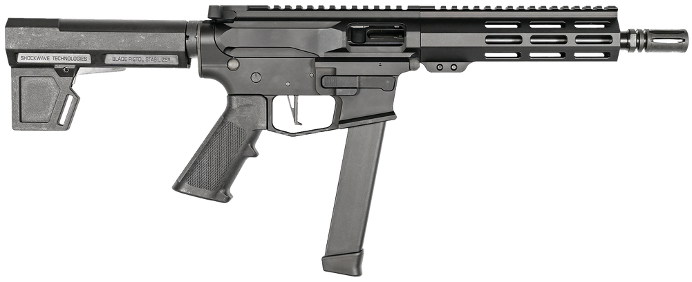 Armalite M-15, Arml M15ltp9      M15  9mm Sw Brace  8.5in 31r Blk