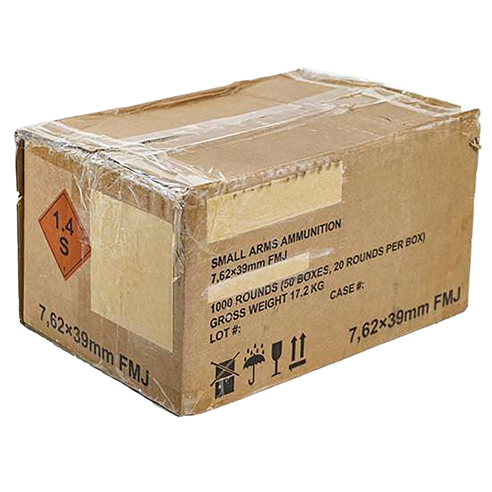 Century , Cia Am3387     Bsp 762x39 123gr Steel      1000rd Century , Cia Am3387     Bsp 762x39 123gr Steel      1000rd