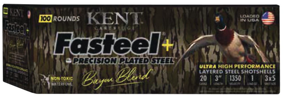Kent Cartridge Fasteel +, Kent Cc203fsp283x5 Bayou B 20 3  3&5       1 100/2