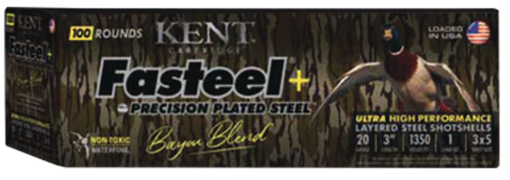 Kent Cartridge Fasteel +, Kent Cc203fsp283x5 Bayou B 20 3  3&5       1 100/2