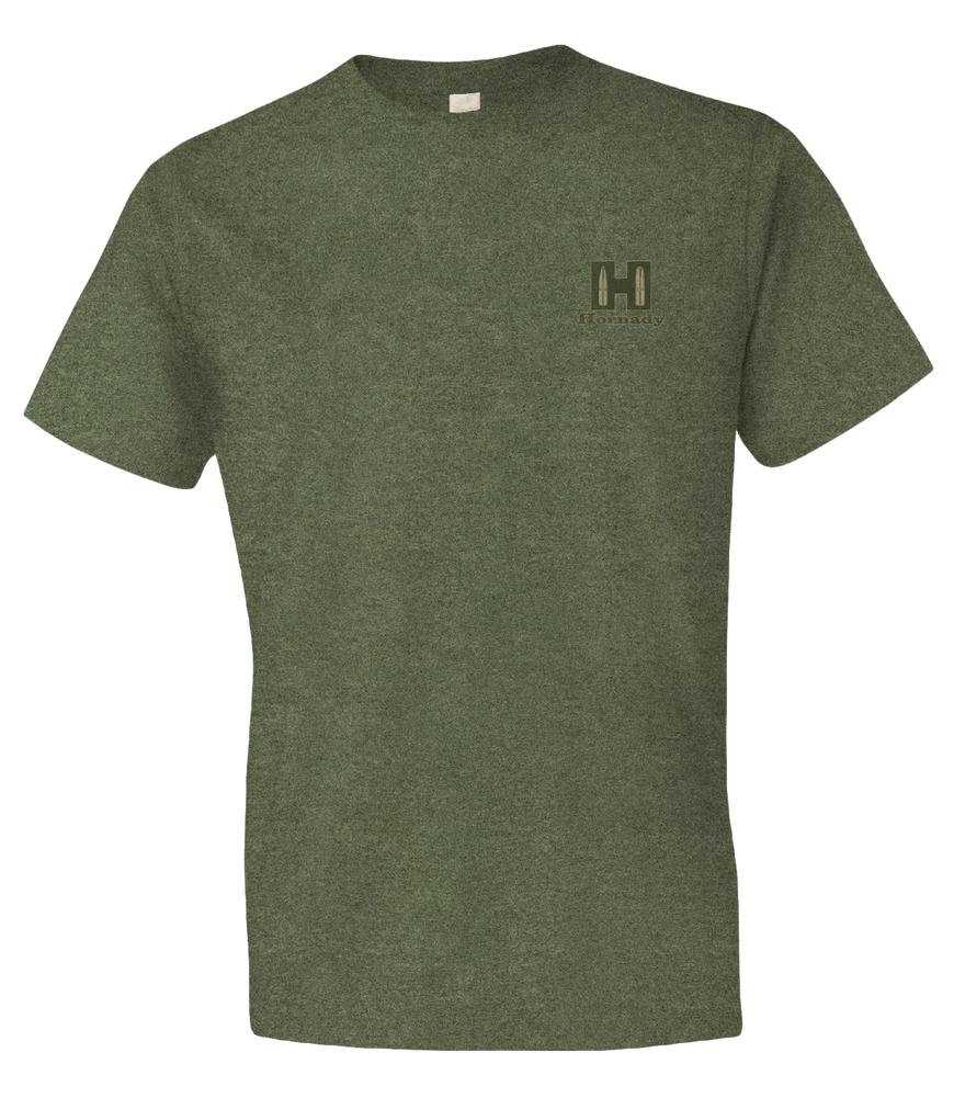 Hornady Hornady T-shirt, Horn 99600l      Hornady Odgreen Tshirt         Lg