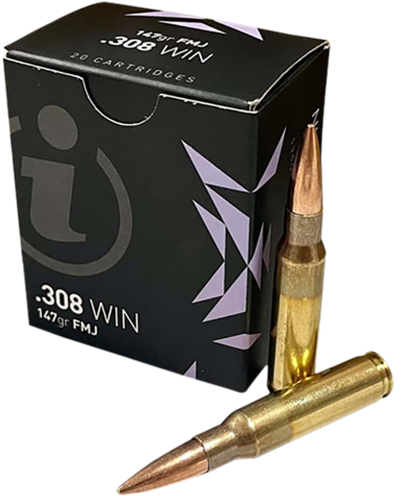 Ammo Incorporated Igman, Ammoinc Igman308-20 Igman 308    147 Fmj     20/50