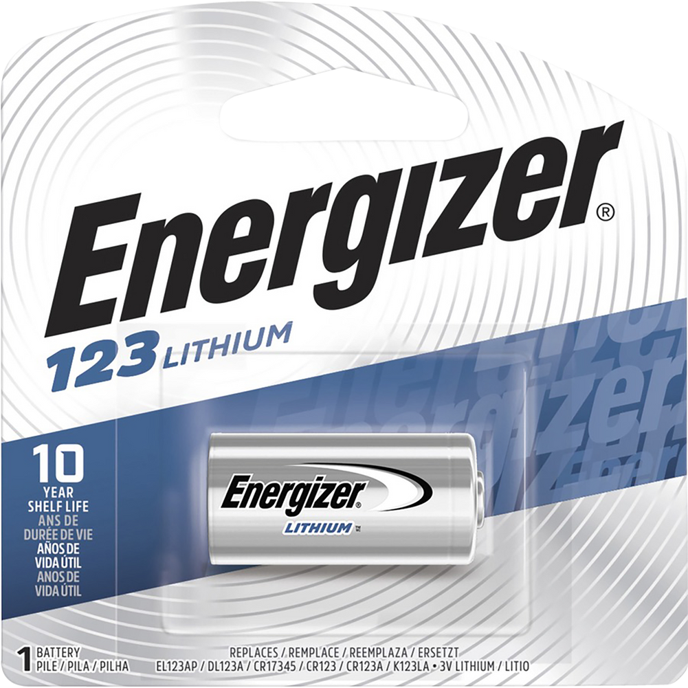 Energizer EL123APBP Energizer 123 Battery  Lithium 3.0 Volts, Qty (24) Single Pack