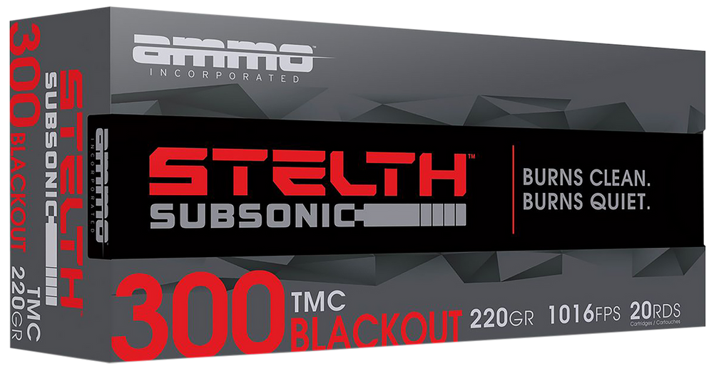 Ammo Incorporated Stelth, Ammoinc 300b220tmcstla20  Stlth 300b 220 Tmc 20/10