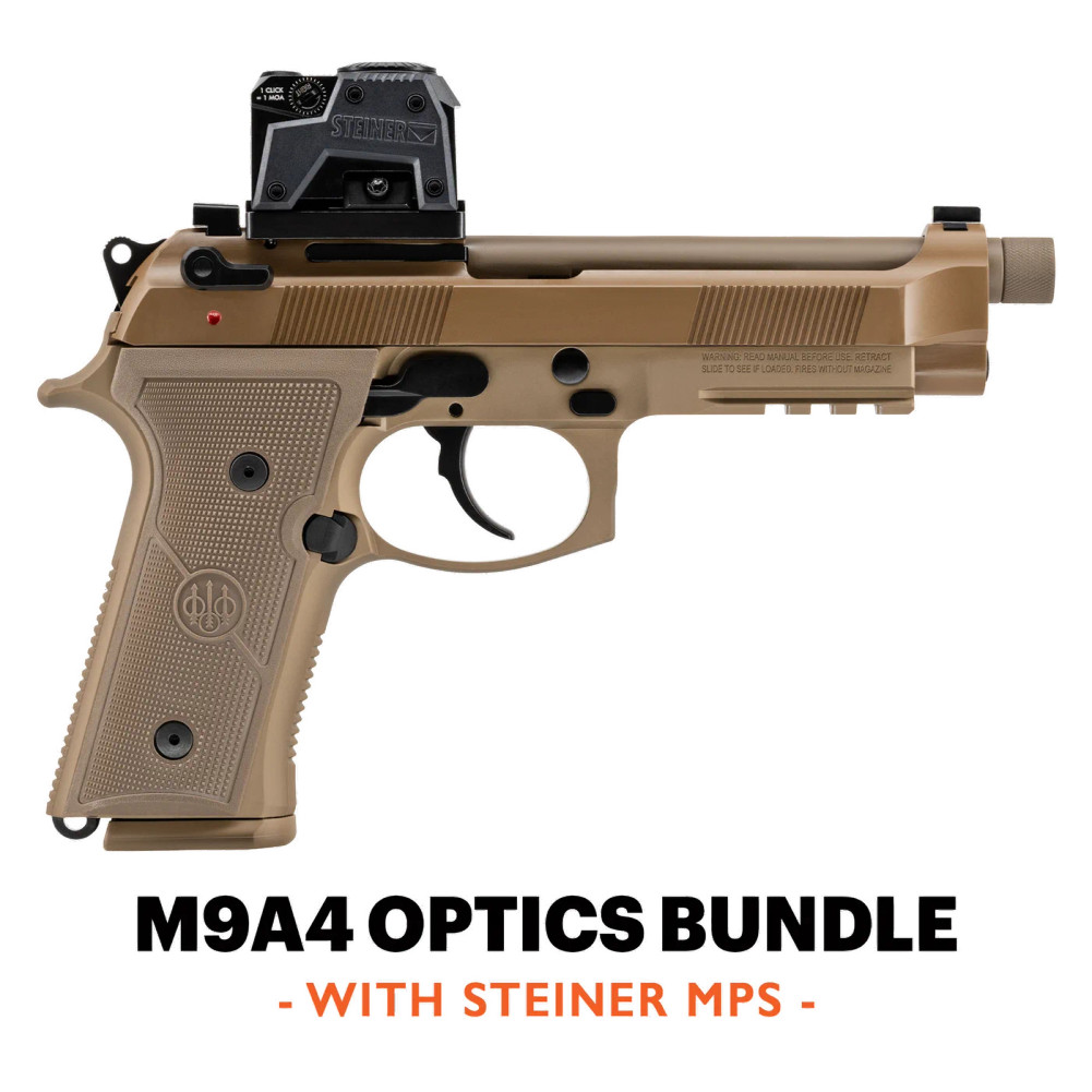 Beretta M9A4 FULL SIZE 9mm 5" 18+1 FDE