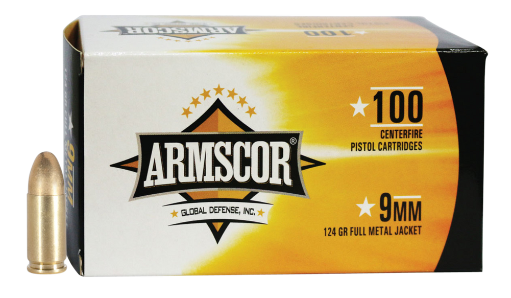 Armscor Precision, Arms 50445              9mm  124 Fmj  *vpk  100/12