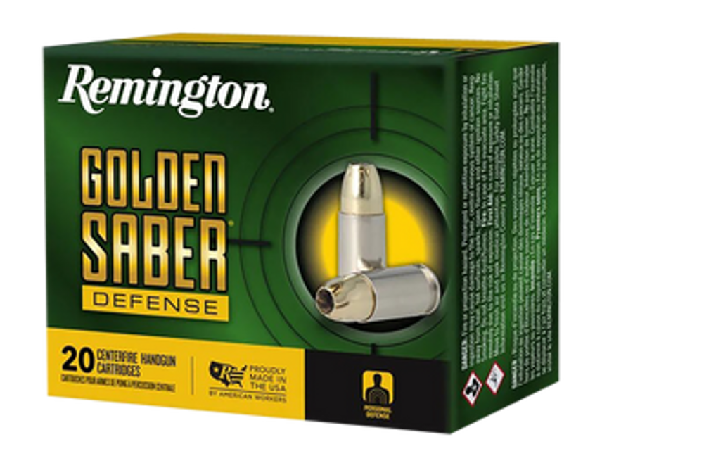 Remington Ammunition Golden Saber, Rem R21369           10m Gs Def 180 Bjhp     20/25
