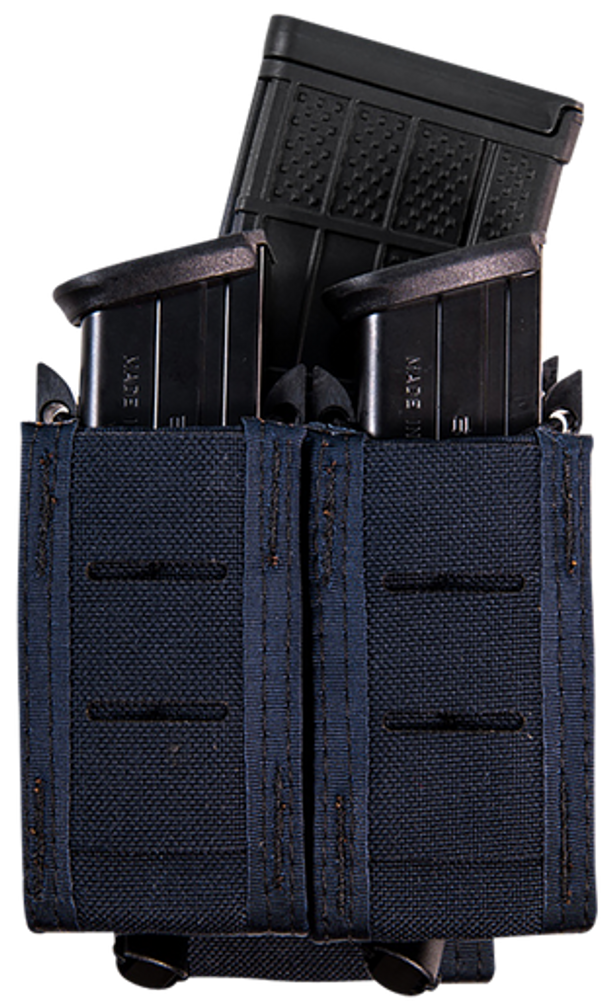 High Speed Gear Taco, Hsgi 41pt02le Duty Double Pistol Taco     Le Blue