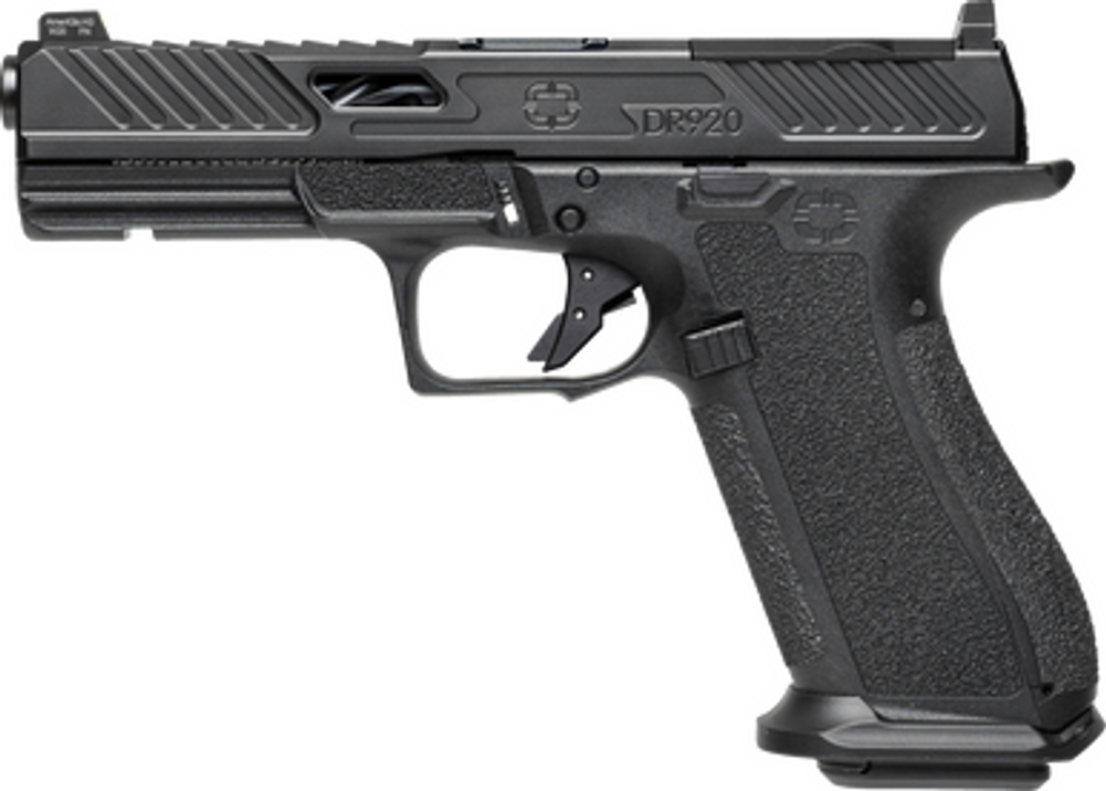 Shadow Systems Dr920 Elite 9mm Bk/bk Or 17+1