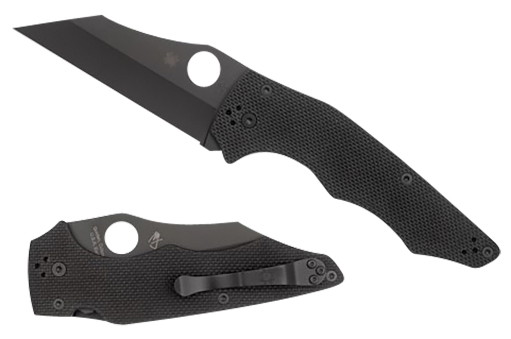 Spyderco Yojumbo, Spy C253gpbbk      Yojumbo Black Blade