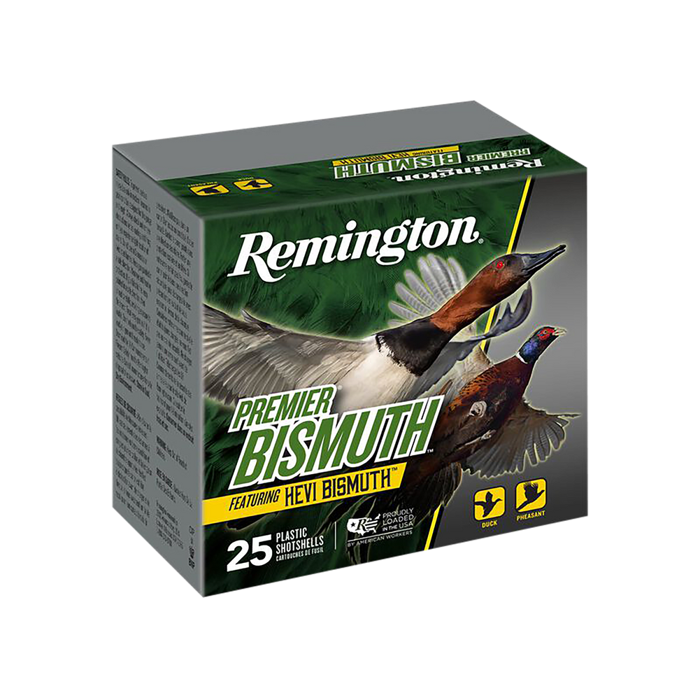 Remington Ammunition Premier Bismuth, Rem R20509   20    2.75  .875oz   5 Bsmth    25/10