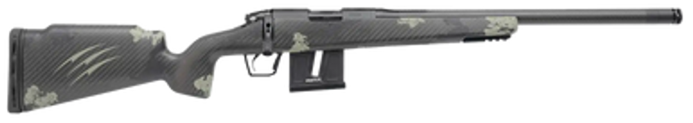 Fierce Firearms FRR17HMR18BF Carbon Razor  17 HMR Black Cerakote Forest Camo